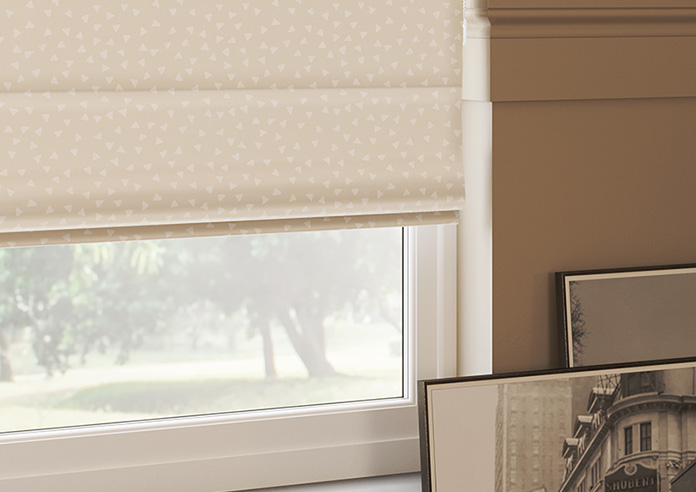 Confetti, Caramel Cream - Twist&Fit Roman Blind - Image 5